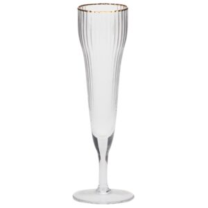 Sklenice na &scaron;ampaňsk&eacute; Kave Home Ayan 190 ml
