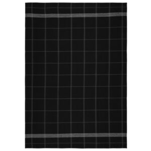 S&ouml;dahl Čern&aacute; bavlněn&aacute; utěrka Minimal 50 x 70 cm