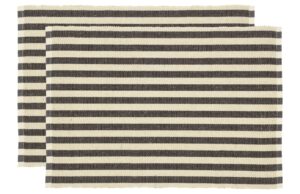 S&ouml;dahl Set dvou &scaron;ed&yacute;ch prost&iacute;r&aacute;n&iacute; Stripe 48 x 33 cm
