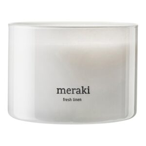 S&oacute;jov&aacute; vonn&aacute; sv&iacute;čka Meraki Fresh Linen 340 g