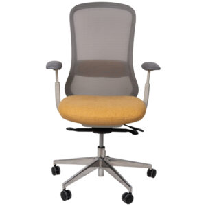 Somcasa Žlut&aacute; kancel&aacute;řsk&aacute; židle Emory