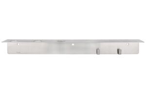 Stř&iacute;brn&yacute; kovov&yacute; drž&aacute;k s h&aacute;čky Meraki Supply 50 cm