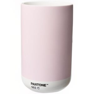 Světle růžov&aacute; keramick&aacute; v&aacute;za Pantone Light Pink 182 14 cm