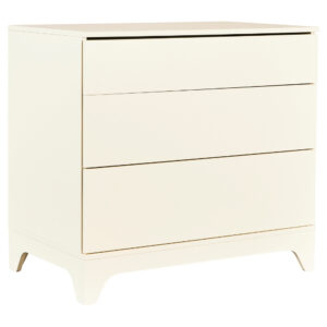 Světle žlut&aacute; přebalovac&iacute; komoda Quax Tsugi 96 x 58 cm