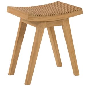 Teakov&aacute; stolička Kave Home Vicentina 45 cm