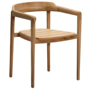 Teakov&aacute; zahradn&iacute; židle Kave Home Icaro