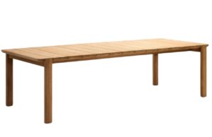 Teakov&yacute; zahradn&iacute; stůl Kave Home Icaro 280 x 112 cm