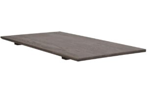 Tmavě hněd&aacute; dubov&aacute; prodlužovac&iacute; deska ke stolu ROWICO FILIPPA 50 x 90 cm