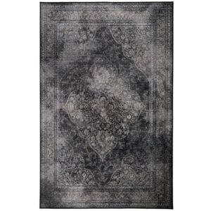 Tmavě &scaron;ed&yacute; koberec DUTCHBONE Rugged 170x240 cm