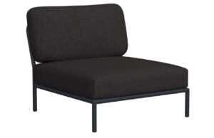 Tmavě &scaron;ed&yacute; l&aacute;tkov&yacute; modul HOUE Level 81 x 95 cm