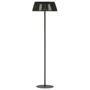 Tmavě zelen&aacute; zahradn&iacute; sol&aacute;rn&iacute; LED lampa Kave Home Aldet 160 cm
