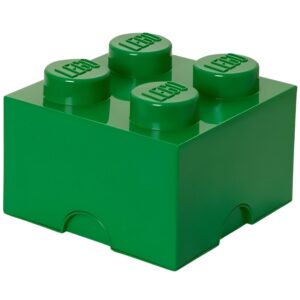 Tmavě zelen&yacute; &uacute;ložn&yacute; box LEGO&reg; Smart 25 x 25 cm
