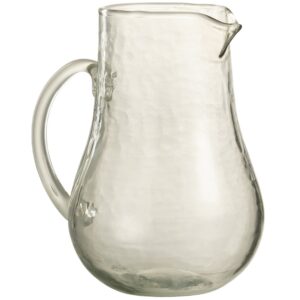 Transparentn&iacute; skleněn&yacute; džb&aacute;n J-Line Solynom 1 l