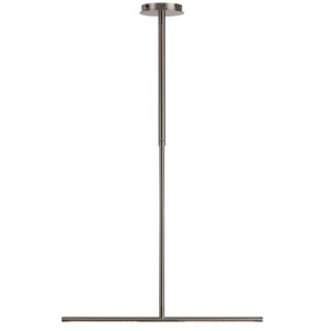 Umage Stř&iacute;brn&eacute; kovov&eacute; z&aacute;věsn&eacute; LED světlo Omni 74 cm
