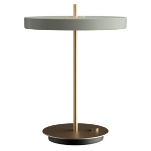 Umage Světle zeleno-zlat&aacute; kovov&aacute; stoln&iacute; LED lampa Asteria