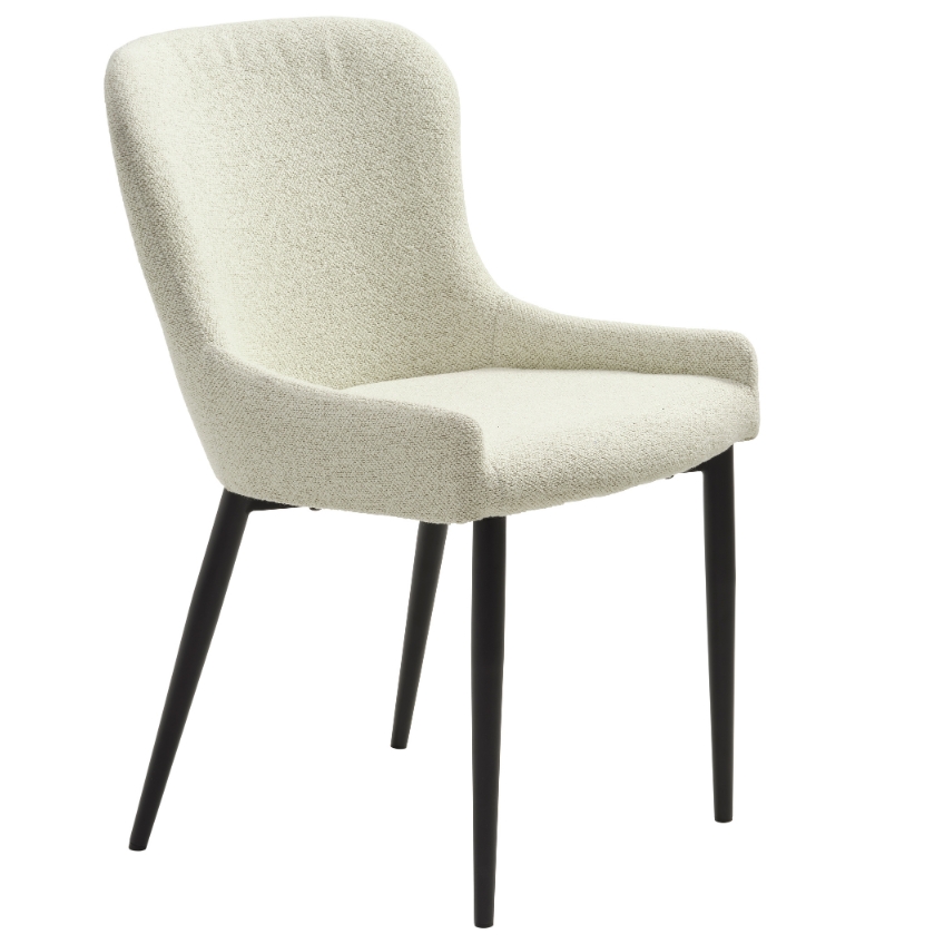 Unique Furniture Bouclé jídelní židle Ontario