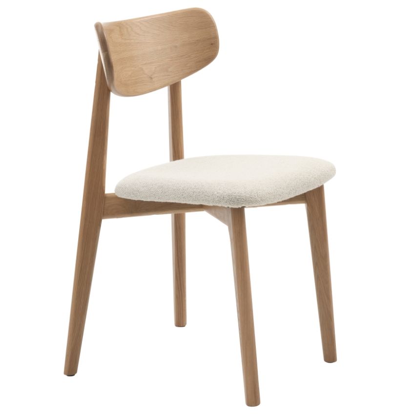 Unique Furniture Dubová jídelní židle Elim