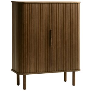 Unique Furniture Hněd&aacute; dubov&aacute; komoda Cavo 113 x 90 cm