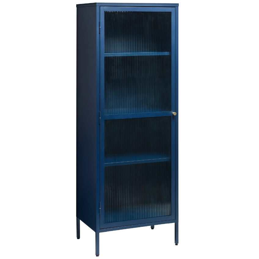 Unique Furniture Kovová vitrína Bronco 160 x 58 cm