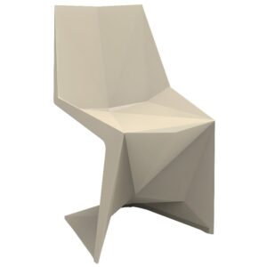 VONDOM B&eacute;žov&aacute; plastov&aacute; j&iacute;deln&iacute; židle VOXEL