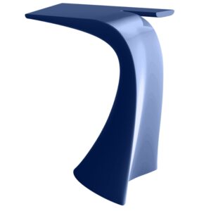 VONDOM Modr&yacute; plastov&yacute; barov&yacute; stůl WING 76 x 50 cm