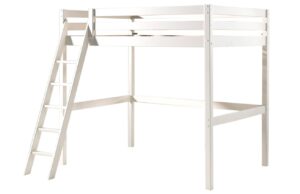 Vipack Dřevěn&aacute; patrov&aacute; postel Pino Mezzanine 140 x 200 cm