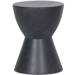 WOOOD Antracitově &scaron;ed&aacute; stolička Dovie 45 cm
