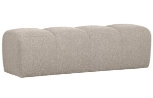 WOOOD B&eacute;žov&aacute; boucl&eacute; lavice Zuno 160 cm