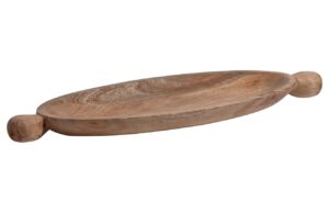 WOOOD Dřevěn&aacute; dekorativn&iacute; m&iacute;sa Kaloto 52 x 19 cm