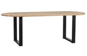 WOOOD Dubov&yacute; ov&aacute;ln&yacute; j&iacute;deln&iacute; stůl Cletis 220 x 90 cm II.