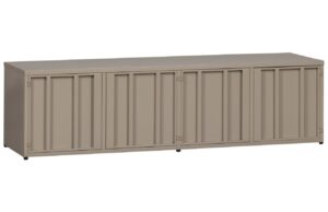 WOOOD Kovov&yacute; TV stolek Lavene 160 x 44 cm