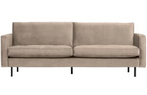 WOOOD Sametov&aacute; pohovka Raden 230 cm s pro&scaron;&iacute;v&aacute;n&iacute;m