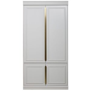 WOOOD &Scaron;ed&aacute; borovicov&aacute; &scaron;atn&iacute; skř&iacute;ň Zinena 215x110 cm