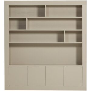WOOOD &Scaron;edob&eacute;žov&aacute; knihovna Wallcover 229 x 210 cm