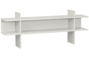 WOOOD &Scaron;edob&iacute;l&yacute; dřevěn&yacute; toaletn&iacute; stolek Jeana 180 x 35 cm