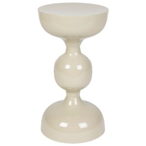 White Label B&eacute;žov&yacute; kovov&yacute; odkl&aacute;dac&iacute; stolek WLL LARS 31 cm