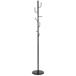 White Label Čern&yacute; kovov&yacute; vě&scaron;&aacute;k WLL TWIGGY 170 cm
