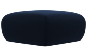 Windsor & Co Sametov&aacute; podnožka Lola 75 x 75 cm