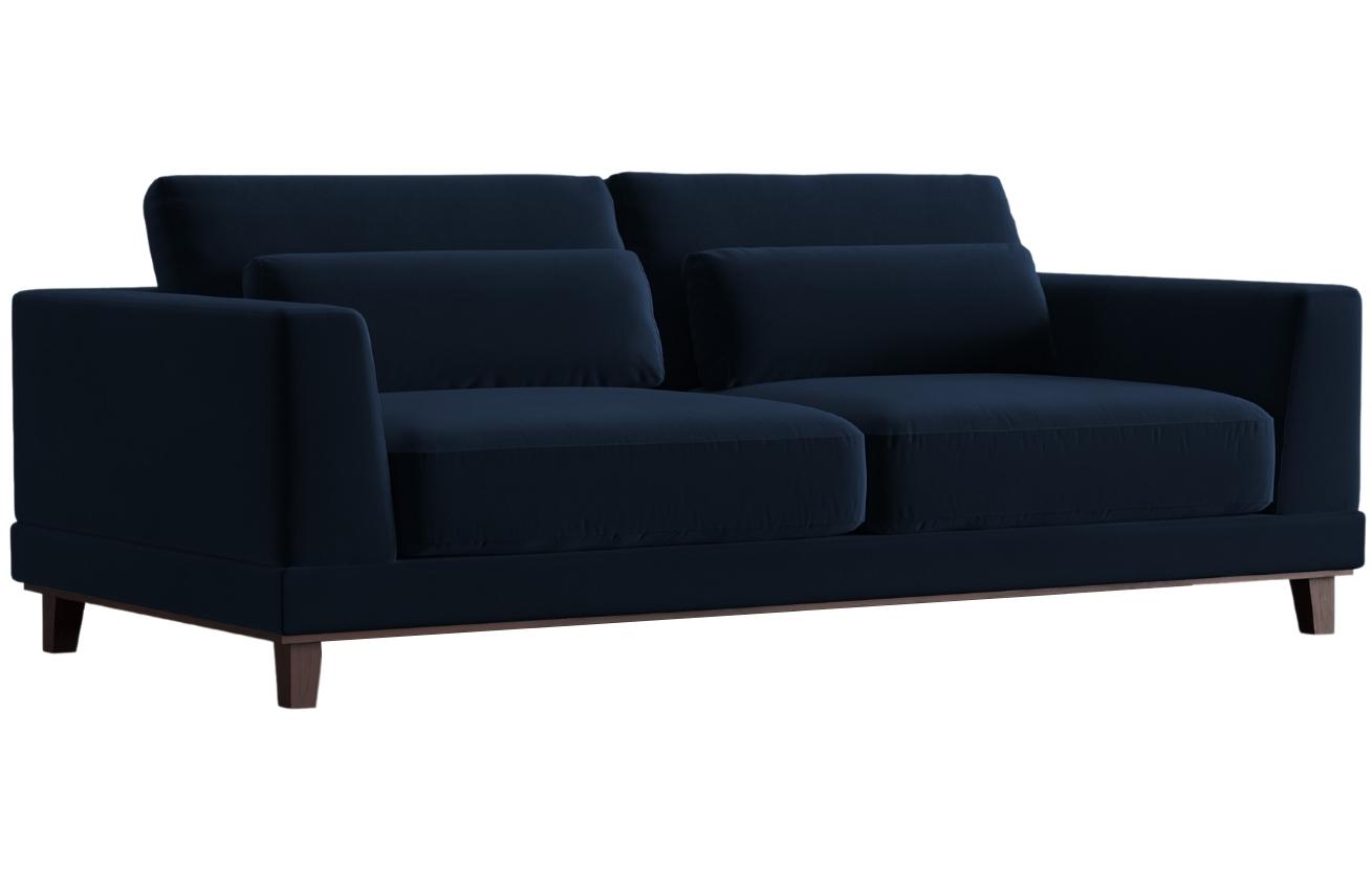 Windsor & Co Sametová pohovka Leon 219 cm