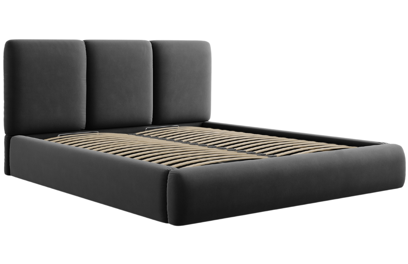 Windsor & Co Sametová postel Horizon 160 x 200 cm