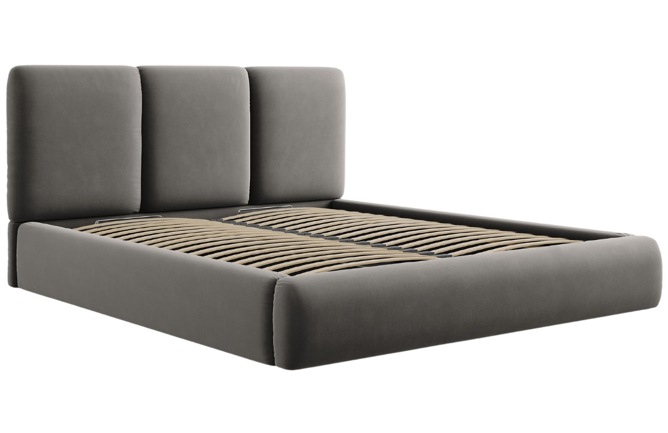 Windsor & Co Sametová postel Horizon 200 x 200 cm