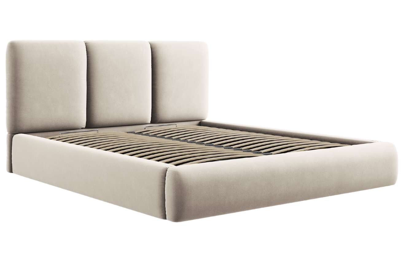 Windsor & Co Sametová postel Horizon 200 x 200 cm