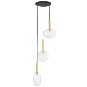Z&aacute;věsn&eacute; skleněn&eacute; světlo Nova Luce Amelia 50 cm