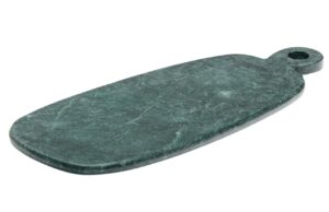 Zelen&eacute; mramorov&eacute; serv&iacute;rovac&iacute; prk&eacute;nko Kave Home Odar 47 x 20 cm