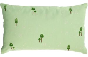 Zelen&yacute; bavlněn&yacute; povlak na pol&scaron;t&aacute;ř Kave Home Llaru 30 x 50 cm