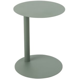 Zelen&yacute; kovov&yacute; odkl&aacute;dac&iacute; stolek J-line Ferra 40 cm