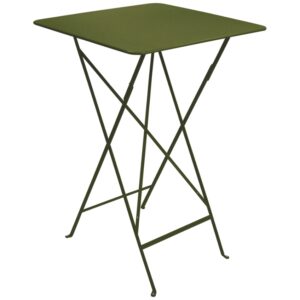 Zelen&yacute; kovov&yacute; skl&aacute;dac&iacute; bistro stůl Fermob Bistro 71 x 71 cm - odst&iacute;n pesto