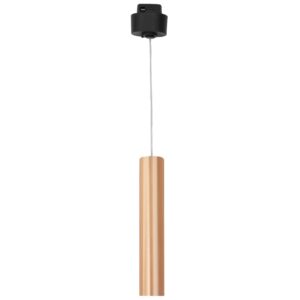 Zlat&eacute; kovov&eacute; LED světlo do magnetick&eacute; li&scaron;ty Nova Luce Jazz 3 cm