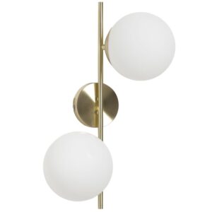 Zlat&eacute; kovov&eacute; n&aacute;stěnn&eacute; světlo Kave Home Mahala 45 cm