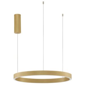 Zlat&eacute; z&aacute;věsn&eacute; LED světlo Nova Luce Elowen 60 cm